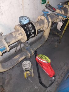 Secondary gas meter replacement