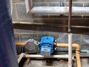 Secondary Gas Meter installation